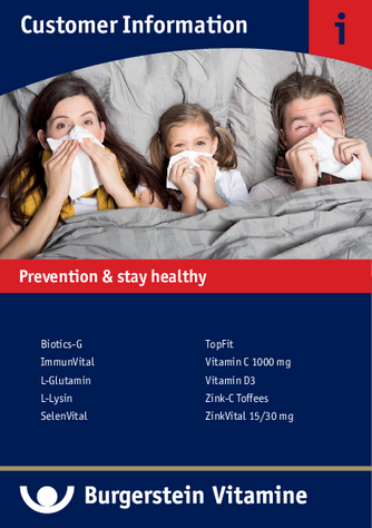 i - Prevention & stay healthy customer information