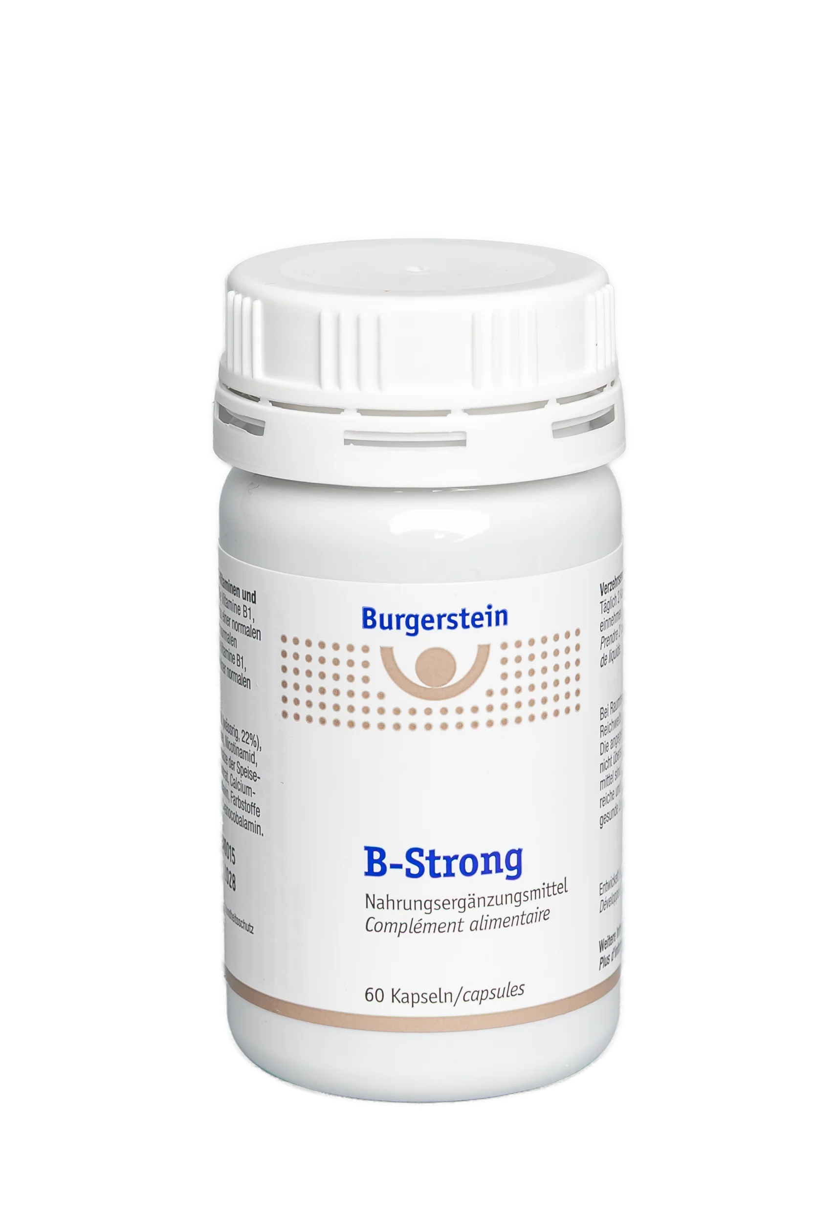Burgerstein B-Strong 60-capsule tin