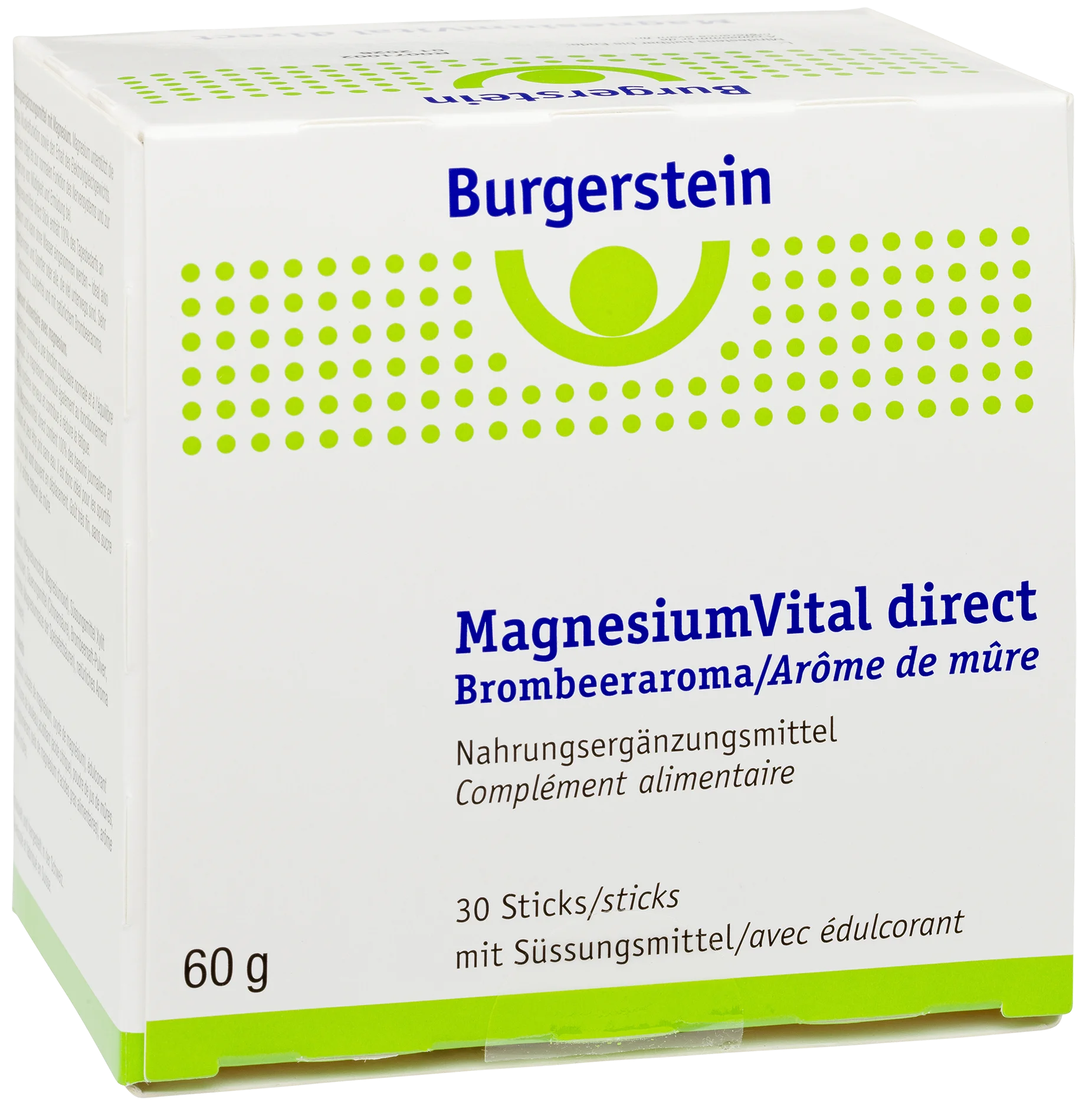 Burgerstein MagnesiumVital direct 30 Beutel Verpackung